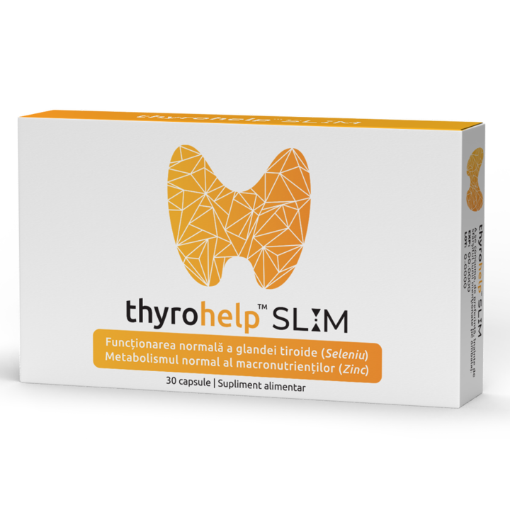 Supliment alimentar Thyrohelp Slim, 30 capsule