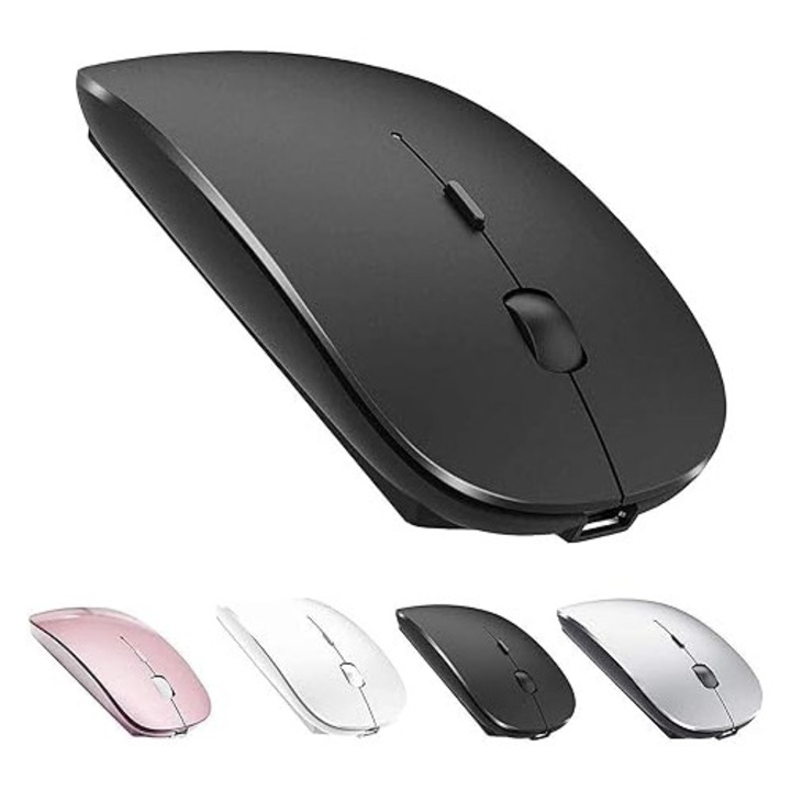 Mouse wireless reincarcabil pentru MacBook Pro/Air, mouse Bluetooth pentru laptop/PC/Mac/iPad pro/computer