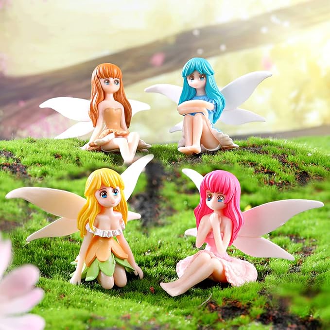 Nu Genea / Marechià　7インチ　美品 Set 4 figurine zane mici, rasina, colorate, 5x3x2cm - eMAG.ro
