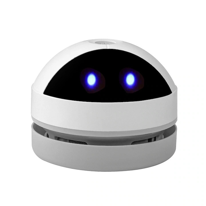 Aspirator mini pentru birou, negru, 88x88x70mm, set