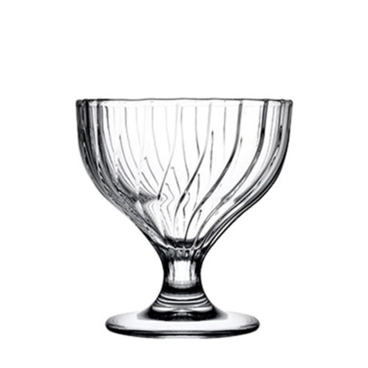 Комплект 2 броя чаши за сладолед, 240 мл, Bouquet, Pasabahce