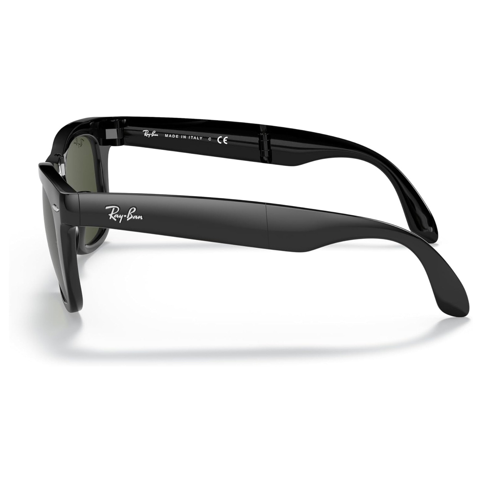 Ochelari de soare Ray-Ban RB4105, Wayfarer Folding Classic, negru