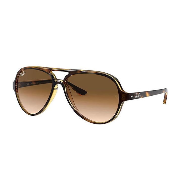 Слънчеви очила Ray-Ban RB4125, CATS 5000 Classic Pilot Shape, Havana, Gradient Brown