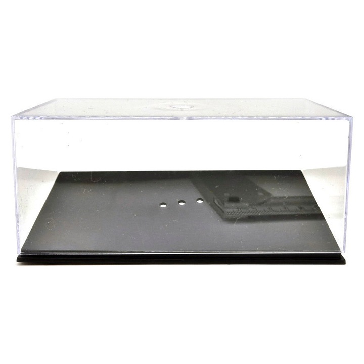 Vitrin/display 1:43 méretű modellautóhoz - döntött