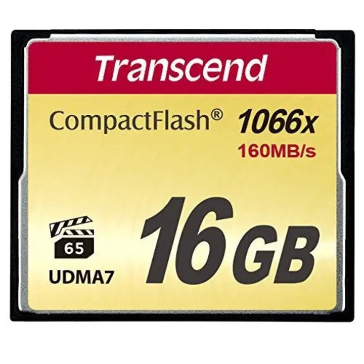 Transcend 16GB Compact Flash Card (1000X) (217840)