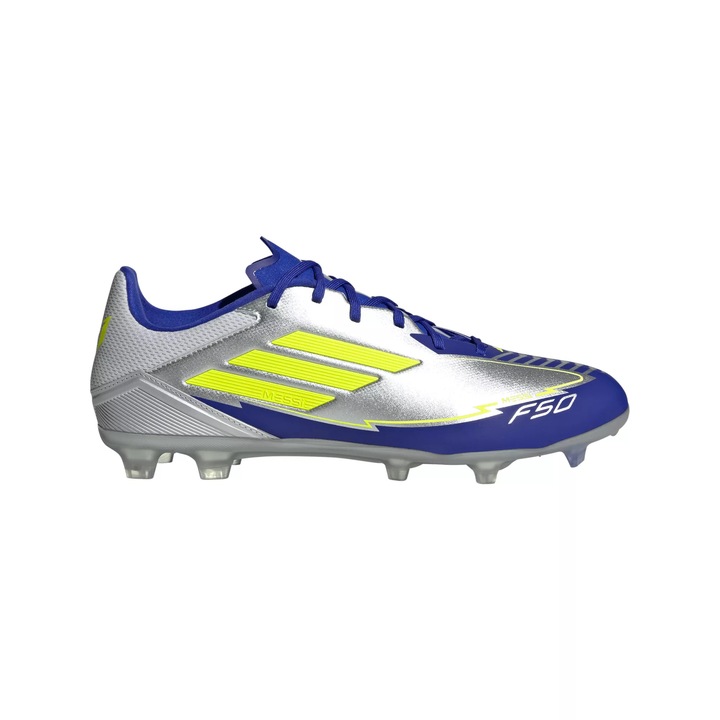 Мъжки спортни обувки adidas F50 League Messi, Сребрист, 42