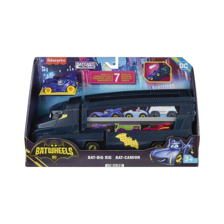Fisher-Price Batwheels Big Rig Bat Camion - kamion és autók