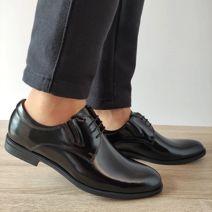 Pantofi dama CONHPOL, Negru