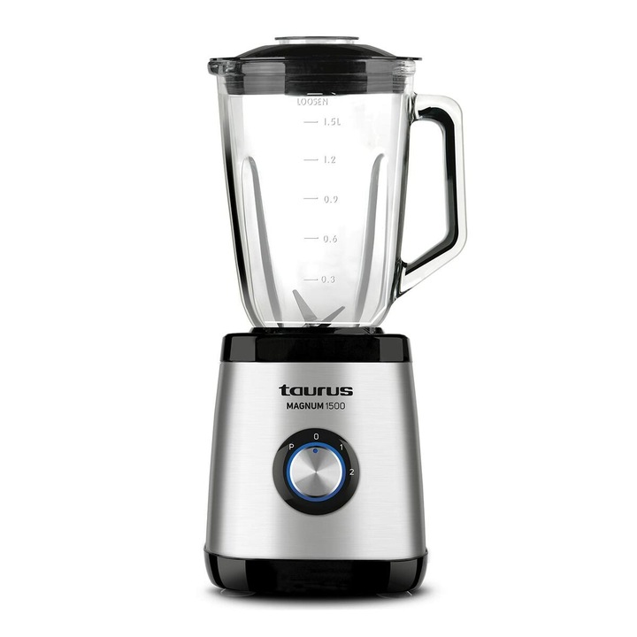Blender cu cana, Taurus, 1.5 L, gri