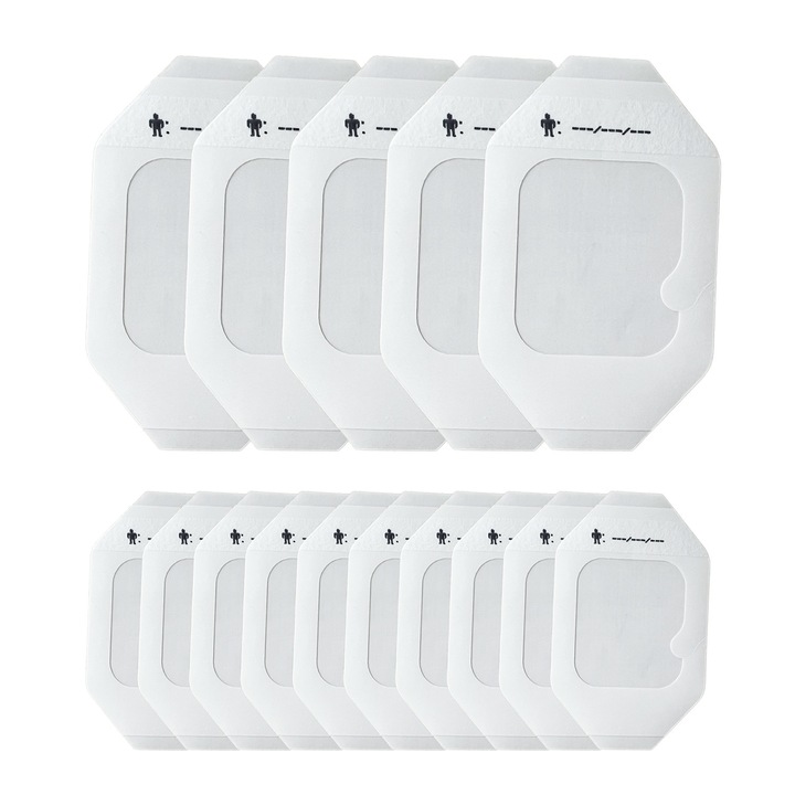 Pansament Adeziv Steril, Transparent Bandaj de ingrijire ulterioara,15 buc (6x7cm + 10x14cm), Respirator & Impermeabil, pentru Inot, Arsuri, Rani, dus postoperatoriu sau scut IV