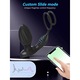Inel penis Vibrator, Excitat®, 9+3 moduri de vibratie, masaj de prostata, Stimulare Multipla, Rezistent la Apa, Cu stimulator anal, Telecomanda APP, ABS+silicon medical, design ergonomic, incarcare USB, Pentru barbati si cupluri Jucarii sexuale, Negru