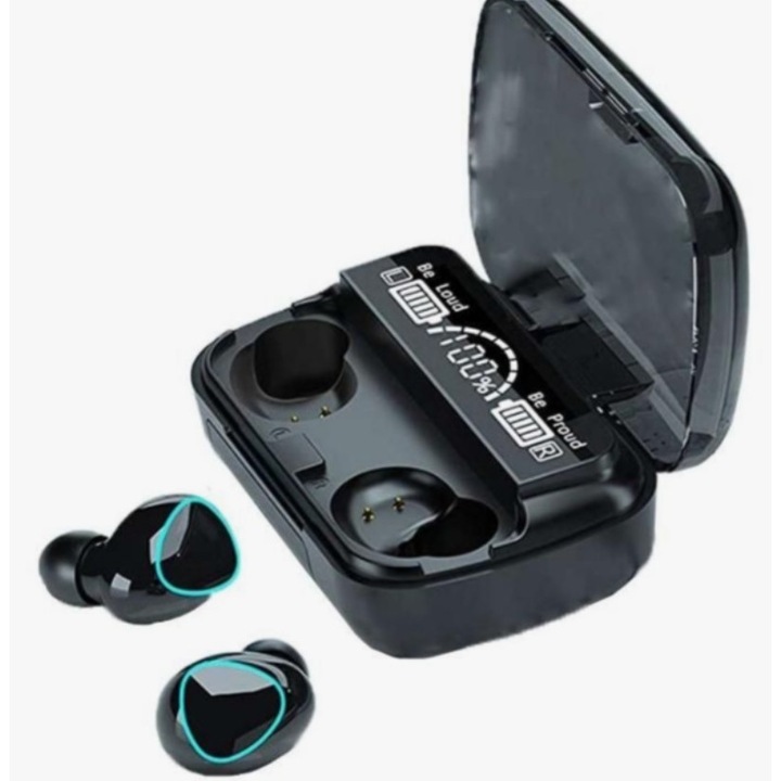 M10 Bluetooth 5.0 vezeték nélküli fejhallgató töltődobozzal