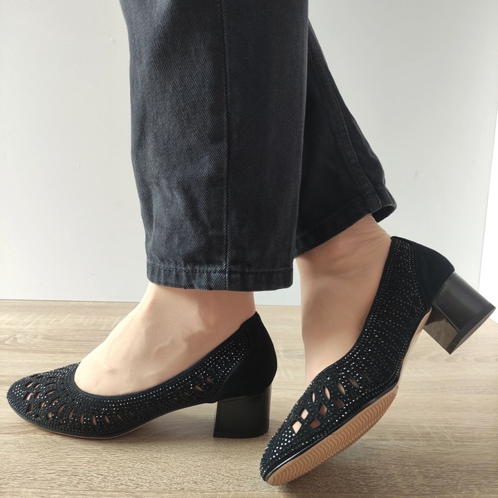 Pantofi dama KARISMA, Negru