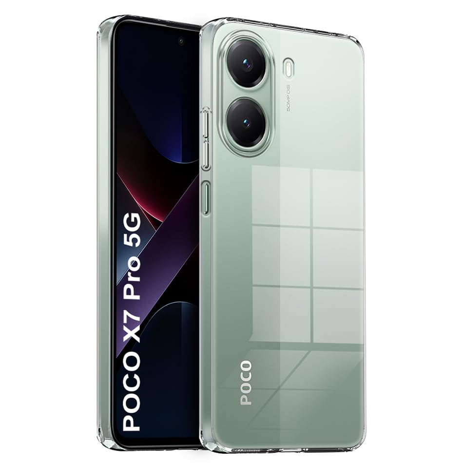Intelli® Husa de Protectie Clear Case Compatibila cu Poco X7 Pro 5G, Transparenta