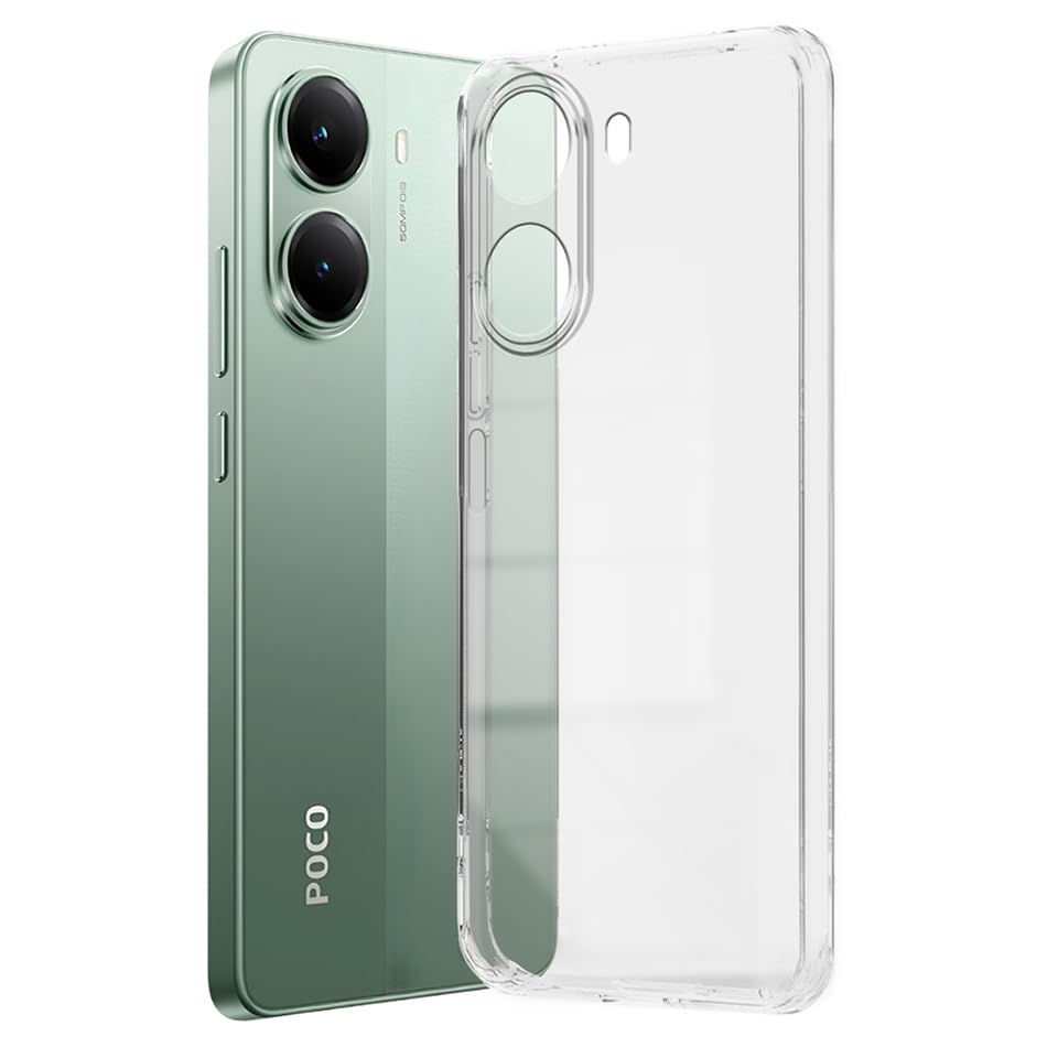 Intelli® Husa de Protectie Clear Case Compatibila cu Poco X7 Pro 5G, Transparenta