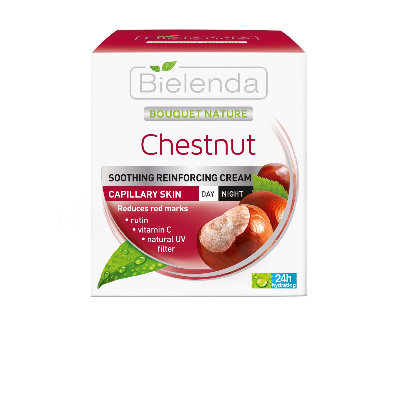 Crema Bielenda, de zi/noapte, cu extract de castane, 50ml