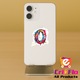 Stickere Decorative Alfabet Litera O cu graffiti, Autoadeziv, Cri-Flo, dimensiune 6 cm