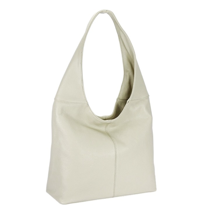 Valódi bőr táska B-8924 127 Bézs