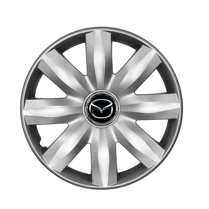 Set 4 Capace Roti R14 AutoSSF ®, Potrivite Jantelor de 14 inch, pentru MAZDA, Model 221