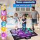 Jucarie Covor Dans Muzical pentru Copii, Suness, LED, 8 moduri de joc, cu Mod PK Dublu, Volum adjustabil, Exercitii, Educativa, Activitate Fizica, Cadou pentru Zile de Nastere, 3-12 ani, 102*90cm, Violet