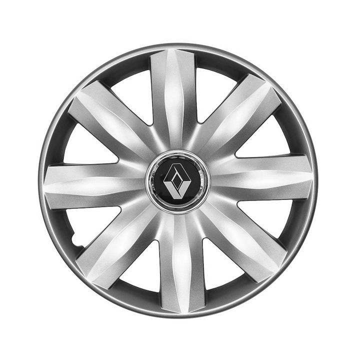 Set 4 Capace Roti R14 AutoSSF ®, Potrivite Jantelor de 14 inch, pentru RENAULT, Model 221