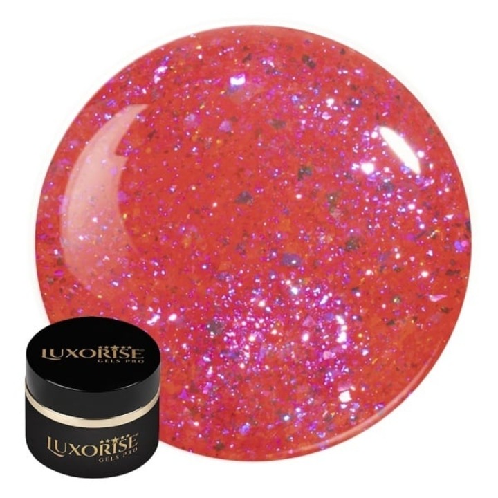 Gel UV Constructie Unghii RevoFlex LUXORISE 15ml, Blossom Shine