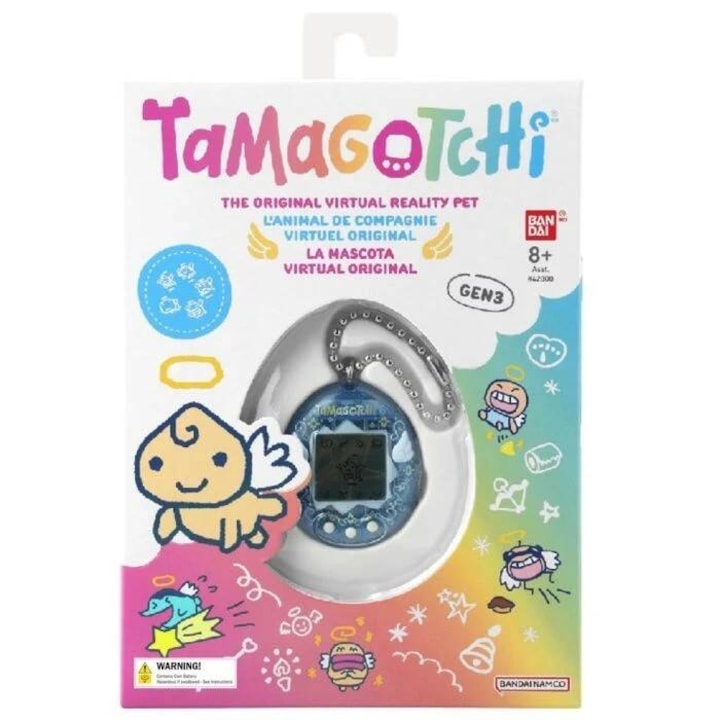 Фигурка Bandai Tamagotchi Angel Sky, бяла, малък размер