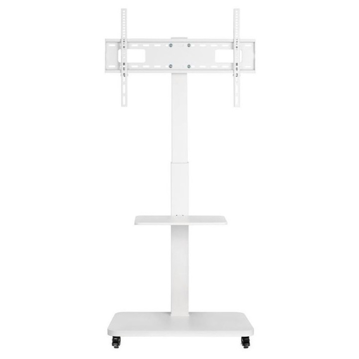 Stand profesional universal e-SWC® pentru TV / monitor, diagonale 37"-75", max 40 kg, vesa max 600 x 400, alb