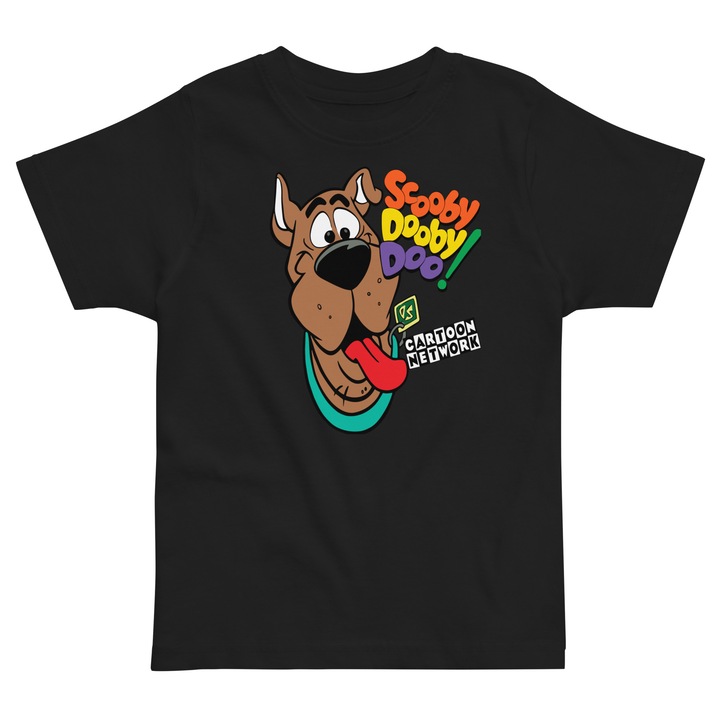 Tricou Copii Scooby-Doo si Shaggy - Design Oficial, Cadou Ideal pentru Fanii Desenelor Animate, Bumbac 100% marime xs
