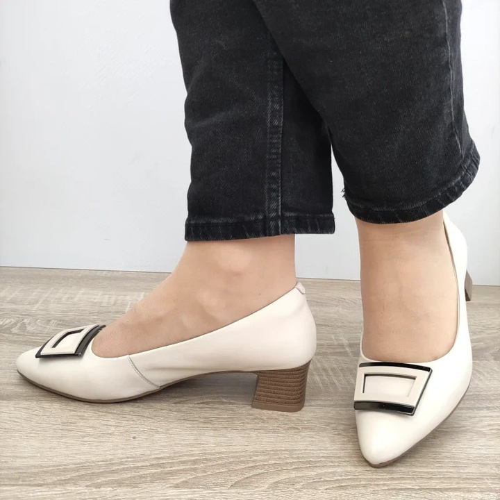 Pantofi Eleganti Dama Formazione 91158-10 Crem - Crem, Crem