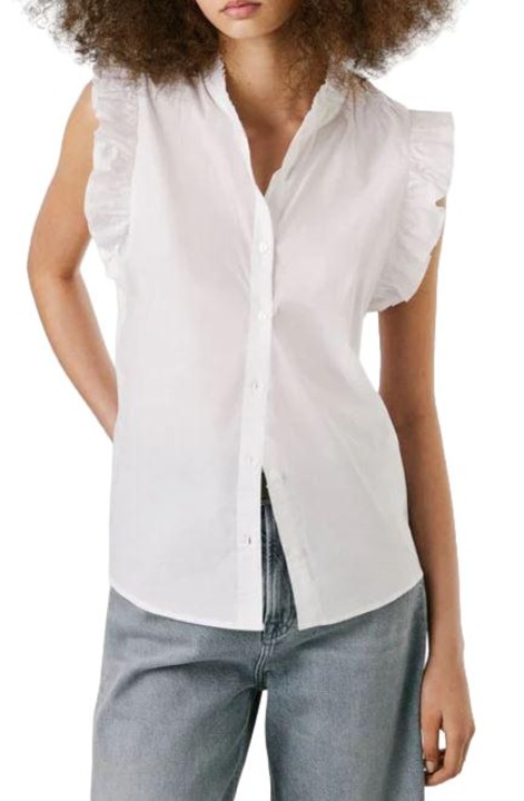 Bluz fodros ujjakkal