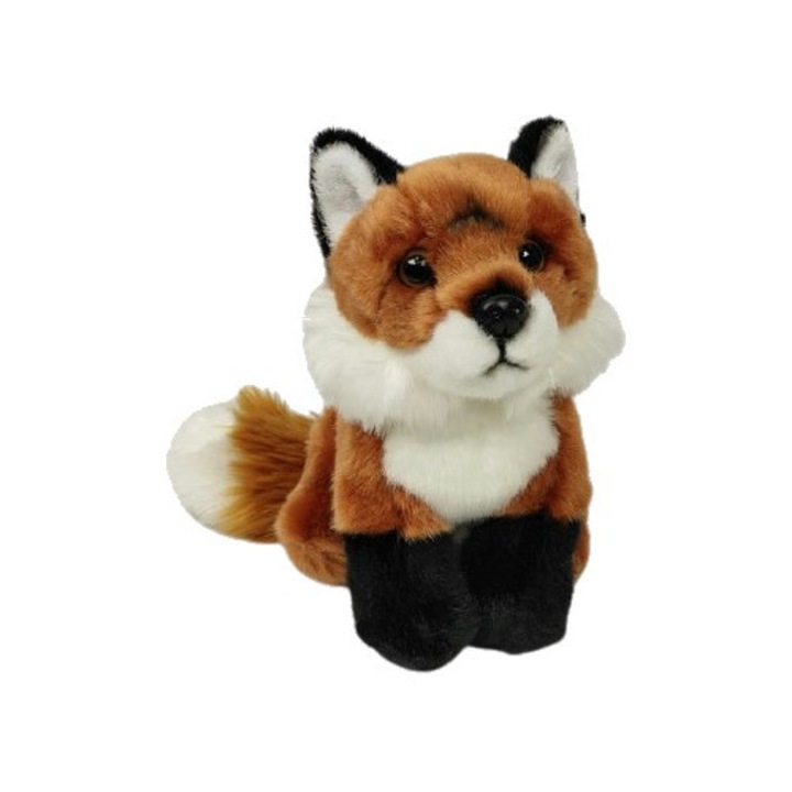 Vulpe de plus, 18cm, multicolor