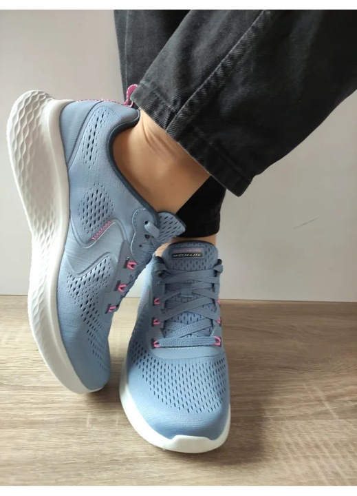 Pantofi Sport Dama Skechers 150432 Sltp - Albastru, 35 - eMAG.ro