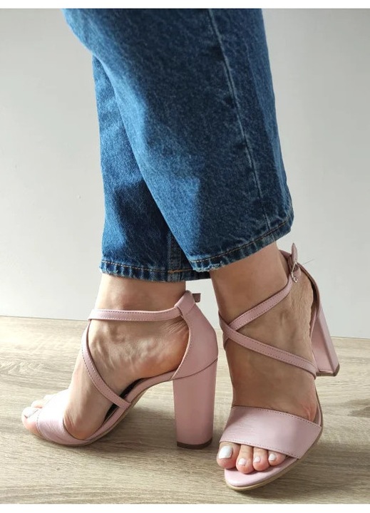 Sandale Elegante Dama Rico 061 Roz - Roz, Roz