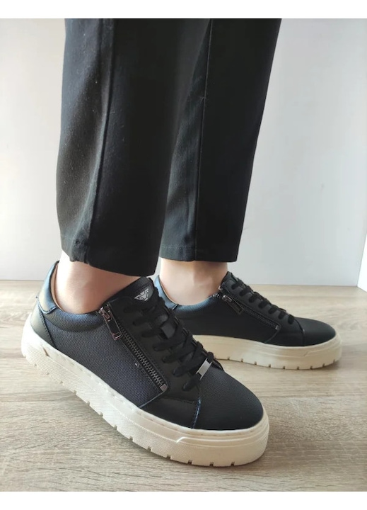 Мъжки ежедневни обувки Gianni Y195, черни - Черни, 41