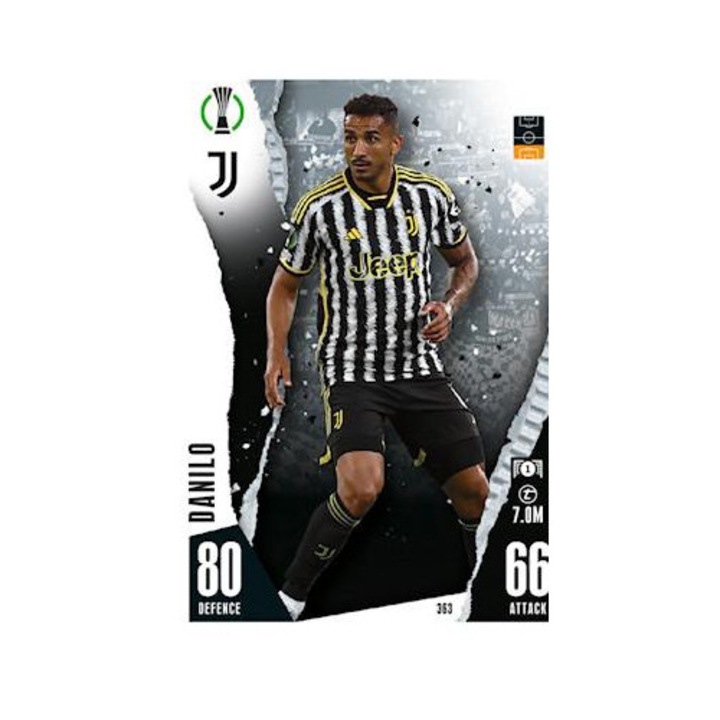 Carte de joc Topps Match Attax 2023/24 Danilo Juventus