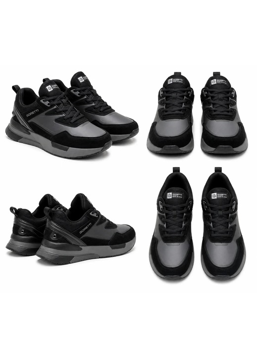 Pantofi Sport Barbati Goretti B100-Cl28002 Negri - Negru, 42