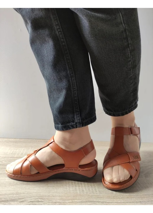 Sandale Casual Dama Pass 60021B 02-N Maro Camel - Maro, Maro