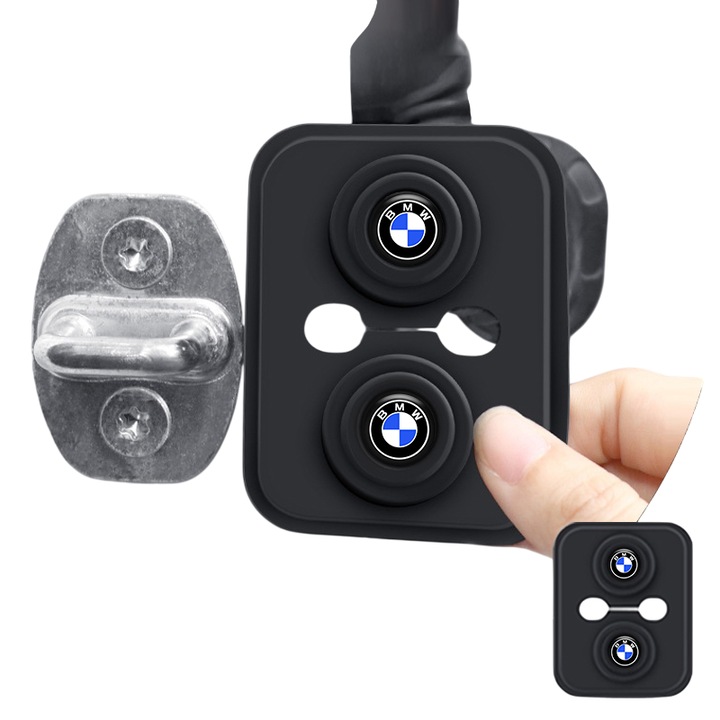 За BMW X1 X2 X3 X5 X4 X6 X7 G30 G20 G32 G11 G12 F40 F30 F20 F10 F34 F07 4PC. Защитен капак с ограничител на заключване на автомобилни врати, модификация, 4 бр. - BMW