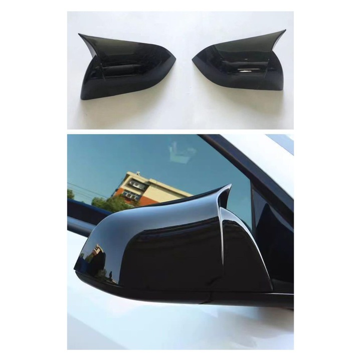 Capace oglinzi laterale negru lucios – Tesla Model 3 (set 2 bucati)