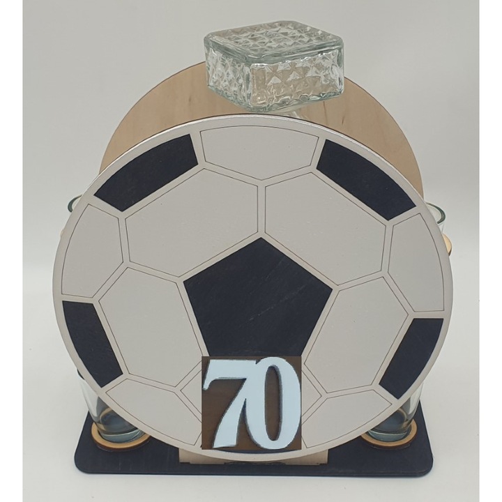 Set cadou Repeta carafa si pahare 70 ani