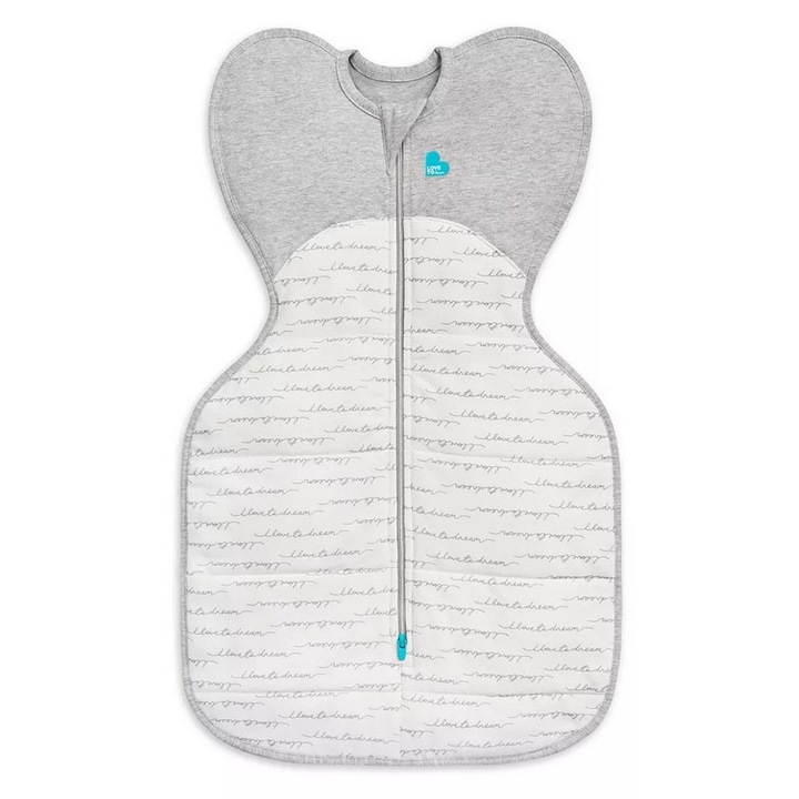 Бебешко одеяло Swaddle UP, бяло, размер XS, 2.5 TOG, комплект за 1. етап