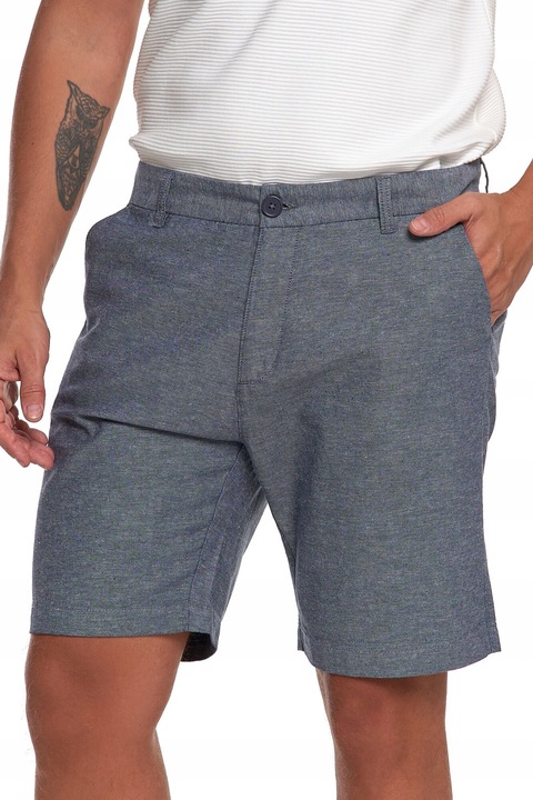 Pantaloni scurti chino barbati, Moraj, in/bumbac, gri