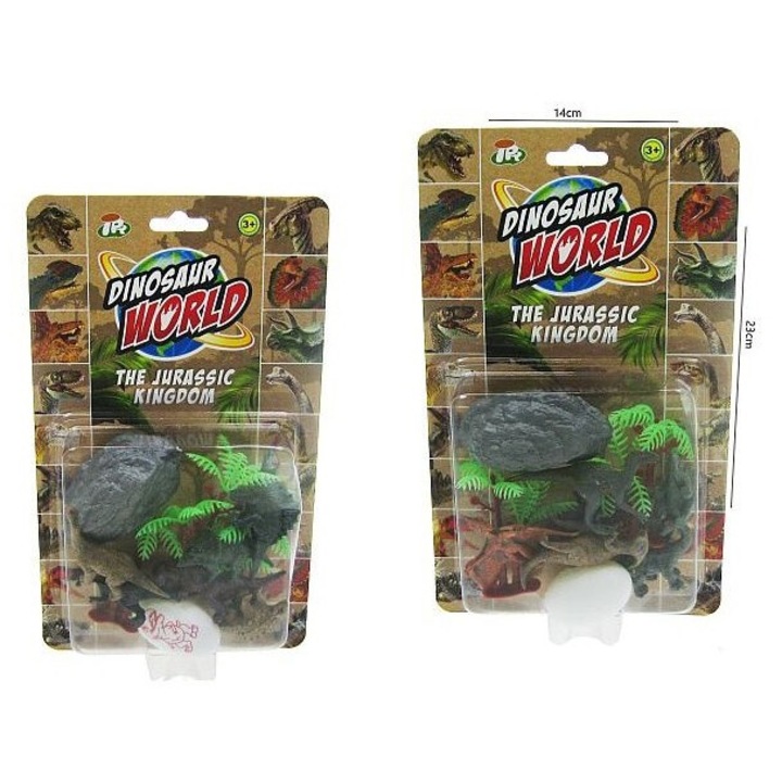 Interaktív gyermekjáték-készlet Dinoszauruszok H13513, többszínű