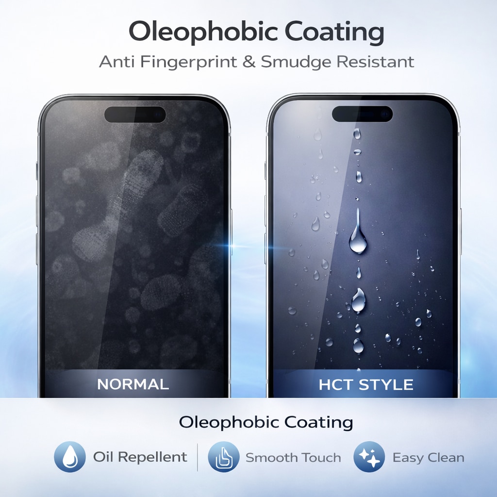 Folie din Sticla Securizata pentru iPhone 14 Pro Max Set 2 Bucati HCT STYLE®, Protectie Ecran Anti-Zgarieturi, Ultra-Clara, Rezistenta