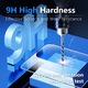 Закалено стъклено фолио за Samsung Galaxy S24 Ultra [2 броя], Протектор за екран против надраскване [6.8 инча], с кърпички за еднократна употреба
