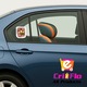 Sticker Tralalero Tralala Bananucca Funny Italian Brainrot Animals Meme, Autoadeziv, Cri-Flo, dimensiune 6 cm