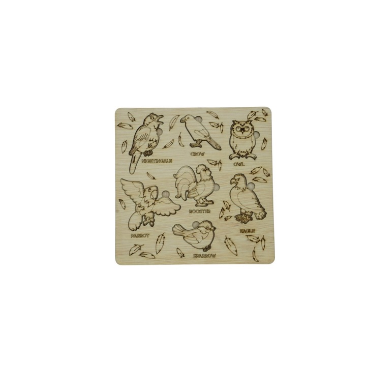 Puzzle: Elbűvölő madarak