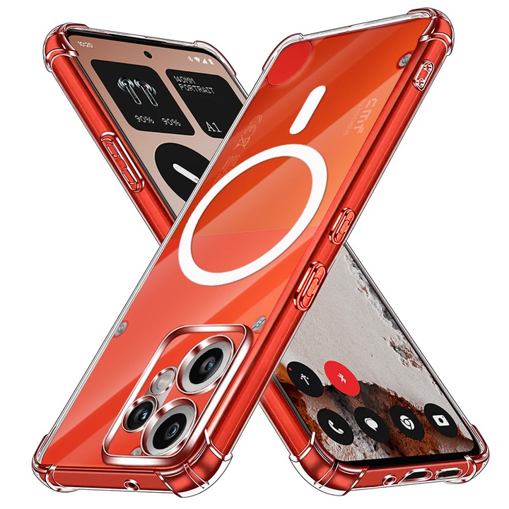 Калъф за Nothing CMF Phone 2 Pro, от TPU, Stef's Cat, Прозрачен