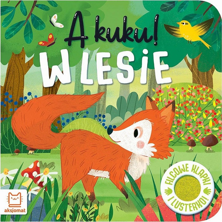 Carte A kuku! In padure, aksjomat, oglinda, 15x15cm